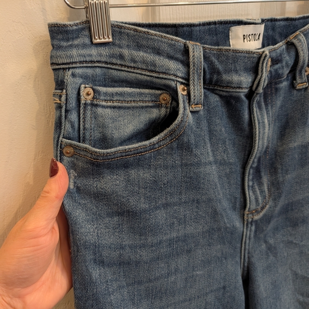 Pistola Lennon Distressed Jeans - Picture 3 of 8